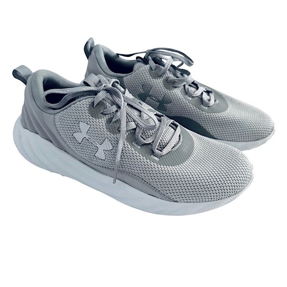 Under Armour UA Womens Charged Will NM Sneakers, Gray, Size 7.5, NWOB - Picture 1 of 9